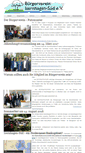 Mobile Screenshot of buergerverein-isernhagen-sued.de